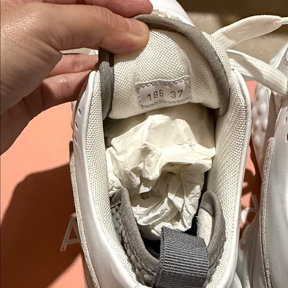 Acne studio nappa leather sneaker - Picture 4 of 8